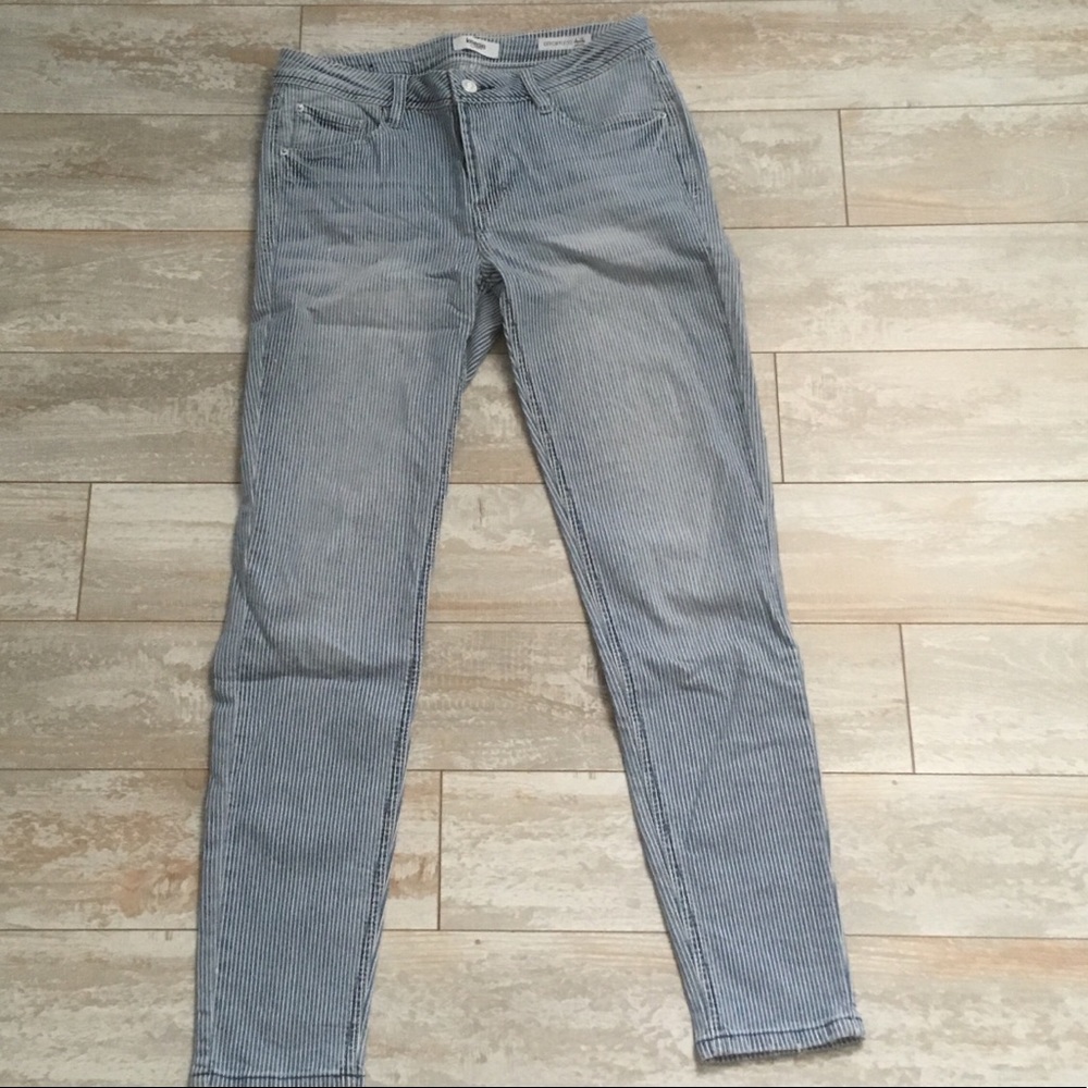 Kenzie striped stretchy jean